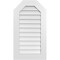 Ekena Millwork Octagonal Top Surface Mount PVC Gable Vent w/ 3-1/2"W x 1"P Standard Frame, 20"W x 36"H GVPOT20X3601SN - alternate 1